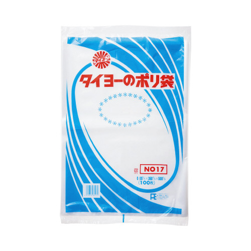 規格袋　０．０５ｍｍ厚　１７号　１００枚×５画像