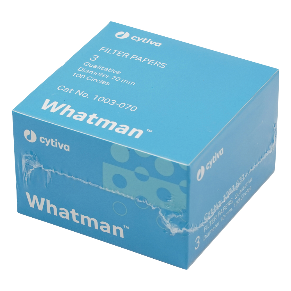 定性濾紙　円形No.3　7.0cm　100枚入画像