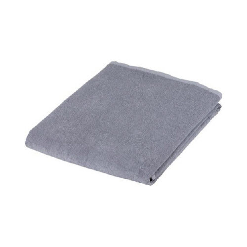 業務用スレン染め　ベッドサイズタオル　グレー　５枚画像