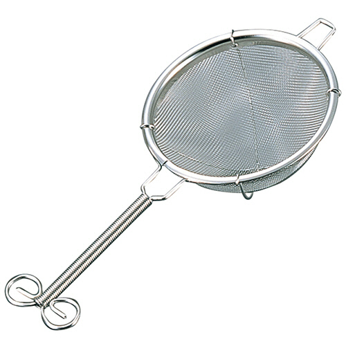 18-8 共柄 茶漉 中 ｼﾝｸﾞﾙ φ74mm 1個