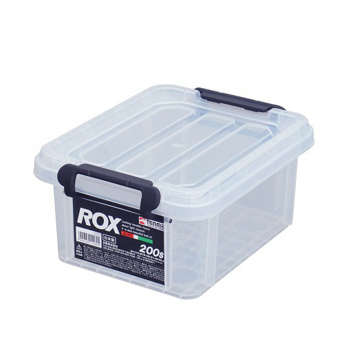 ﾛｯｸｽ 200S W160×D210×H100mm ｸﾘｱ 1ｾｯﾄ(12個)画像