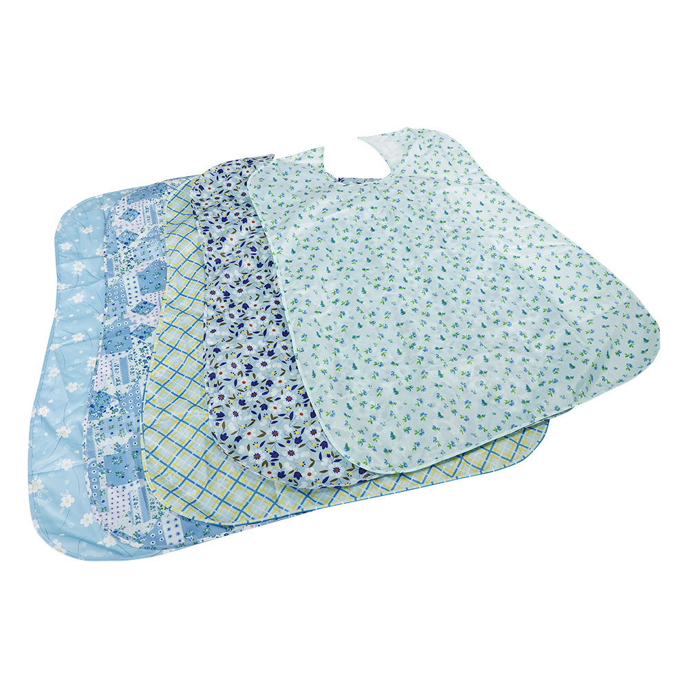 さわやか食事用エプロン ブルー 10枚セット画像