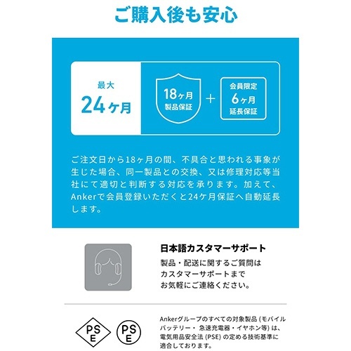 ANKER　310　高耐久ナイロン　USB-C&USB-Cケーブル　1.8m　ブラック　1本 高耐久ナイロンの黒いUSB-Cケーブルが直線的に広がっている様子