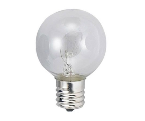 ベビーボール球 10W クリア E17 40×61mm画像