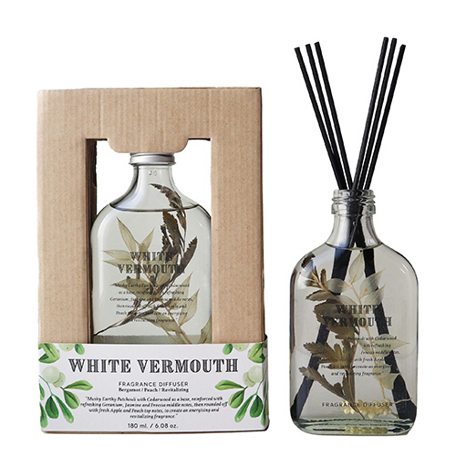 Botanical Bottles ﾃﾞｨﾌｭｰｻﾞｰ ﾎﾜｲﾄｳﾞｪﾙﾓｯﾄ 180ml 1ｾｯﾄ
