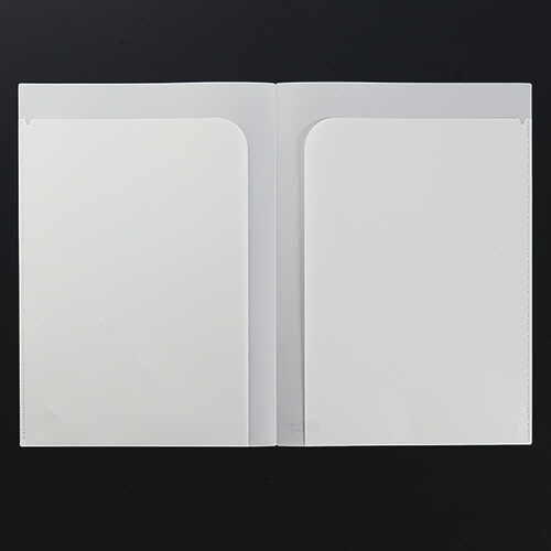 LIMEXﾀﾞﾌﾞﾙﾎﾙﾀﾞｰ A4(見開きA3) 乳白 1ﾊﾟｯｸ(10枚)