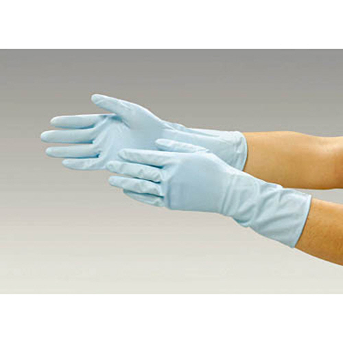 ﾐﾕｷ ﾜｰｸﾊﾝｽﾞ N-131 天然ｺﾞﾑ薄手 M ﾌﾞﾙｰ 1双画像