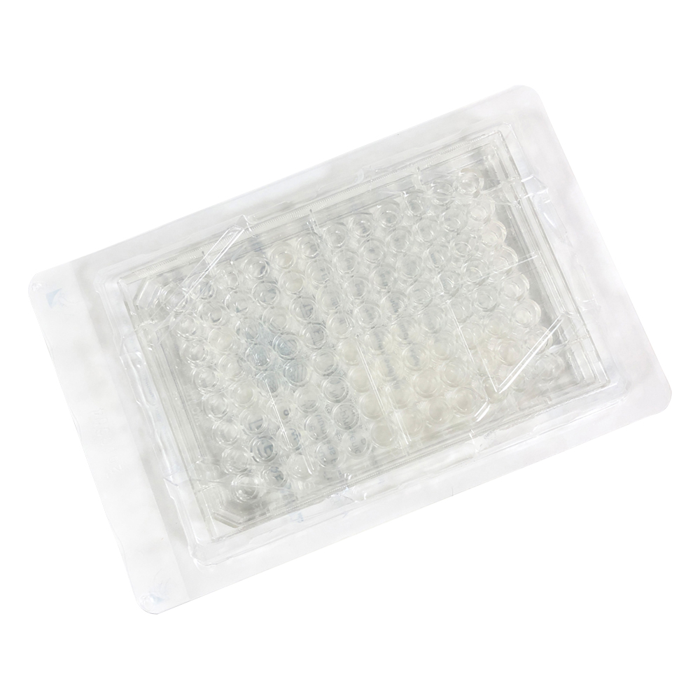 セルカルチャープレート マルチウェルプレート・平底フタ付き 96ウェル 個包装 1箱（1枚×50袋入）画像