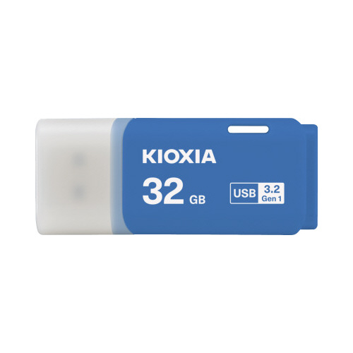 ＵＳＢキャップ式ブルー３２ＧＢ画像