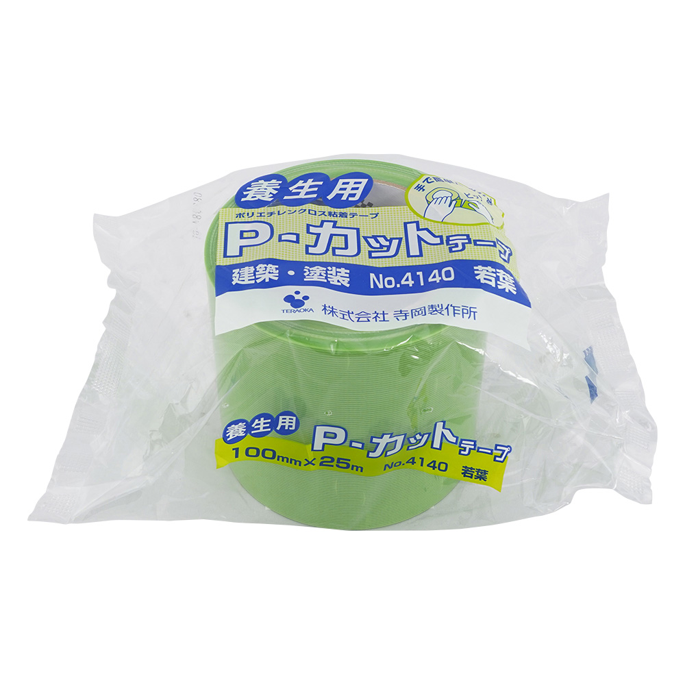 Pカットテープ　若葉　紙芯　幅100mm×厚み0.155mm×長さ25m画像
