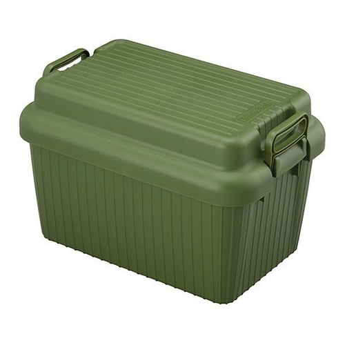 収納ボックス 座れる 幅59×奥行39×高さ38cm べリアスボート M グリーン画像