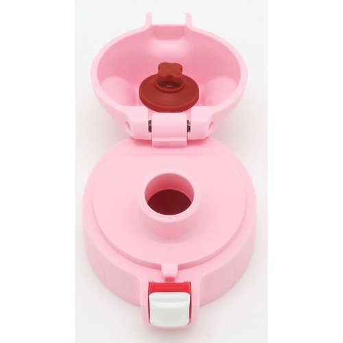 水筒　ダイレクトステンレスボトル　すみっコぐらし　800ml キャラクターがデザインされたフタ付きの容器が横向きに置かれている様子