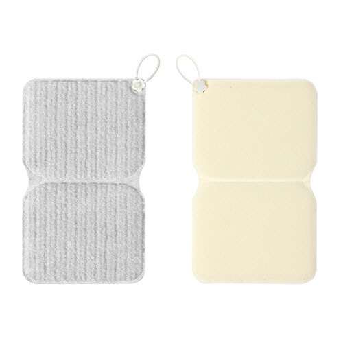 びっくりﾌﾚｯｼｭ 抗菌糸で作ったﾊﾞｽﾋﾟｶﾋﾟｶ ｸﾞﾚｰ 1枚画像