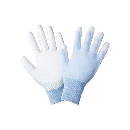ウレタン背抜き手袋　ブルーＳ　１０双入画像