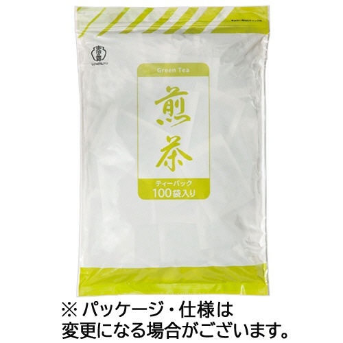 業務用 煎茶 ティーバッグ 1袋(100バッグ)画像