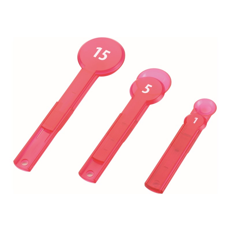 調理用品 片手ですり切れる計量スプーン 3本セット