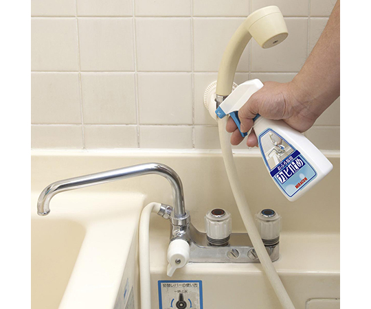 浴室・洗面所用カビ止め　250mL 商品が立てて置かれ、注ぎ口とキャップが正面に向いている様子