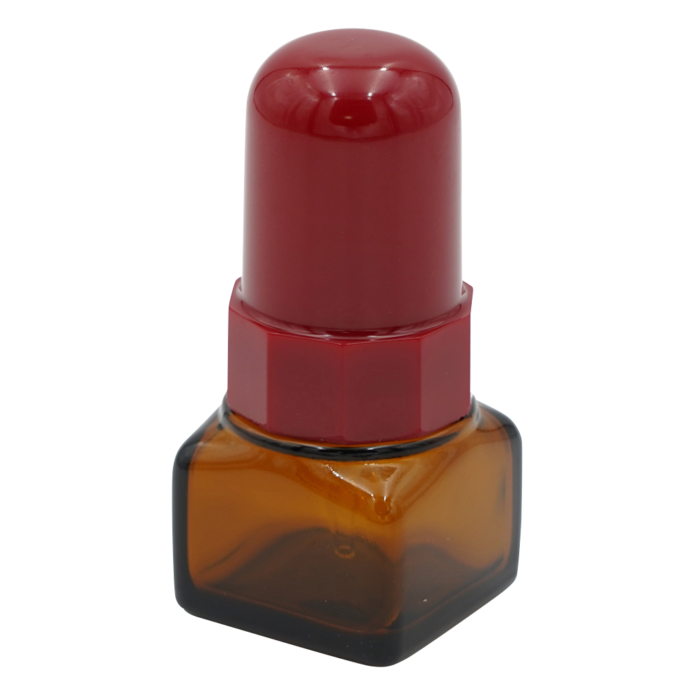 スポイド瓶（角型ガラス製）S-10　褐色　10mL画像