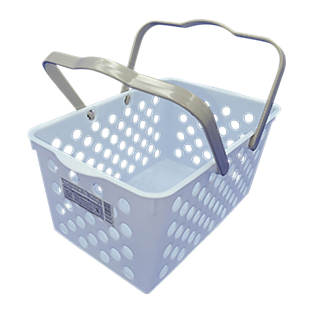 ハンドルバスケット M ホワイト画像