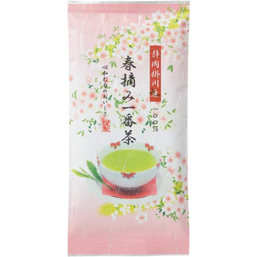静岡掛川産　春摘み一番茶　１００ｇ入×３画像