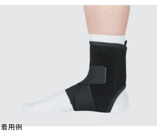 足関節用サポーター/足首サポーター 薄手 簡単装着 樹脂ステー入り 左右兼用 ファシリエイドサポーター 足くびマルチ M画像