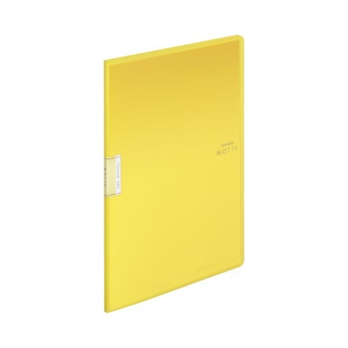 クリヤーブックモッテＡ４縦　１０Ｐ　黄画像