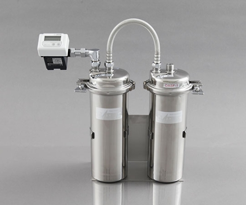 浄水器　業務用オアシックス　2筒式浄水ユニット(積算流量計付)画像