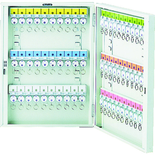 ＴＲＵＳＣＯ　キーボックス　鍵付タイプ　ホルダ数６０個画像