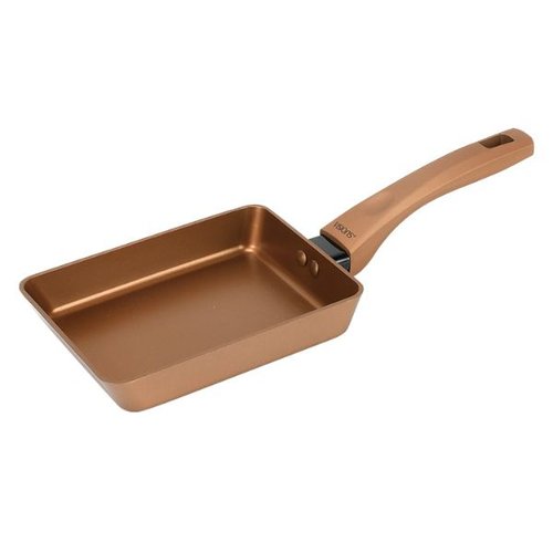 フライパン VISIONS GOLD Coating IH対応エッグパン13×18cm パール金属 [ケース販売]