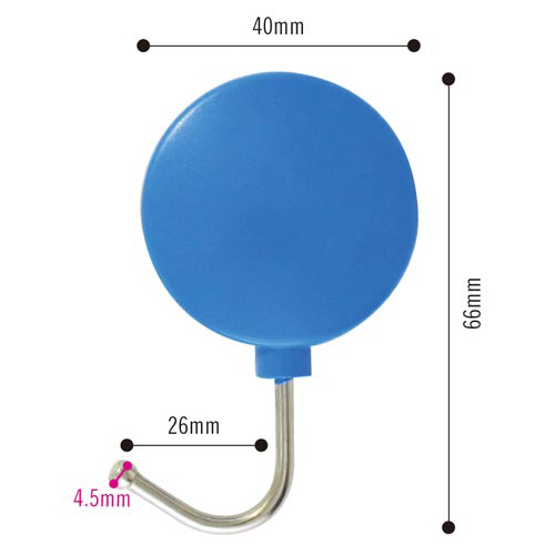 プラマグネットフック　小　青画像