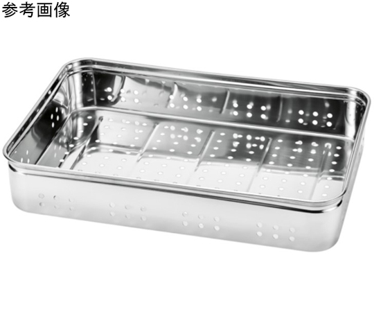 18-8穴明番重バット 中 浅型 8cm