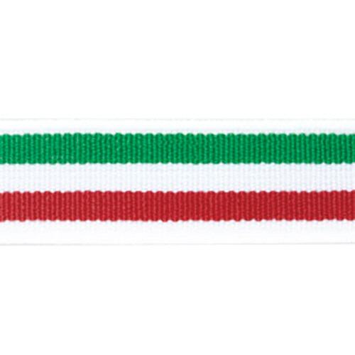 ｺﾞﾑdeﾊﾟｯﾁ ﾊﾞﾝﾄﾞ幅15×長さ600mm ﾄﾘﾌﾟﾙ ﾚｯﾄﾞ/ｸﾞﾘｰﾝ 1個画像
