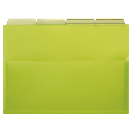 PPﾎﾟｹｯﾄﾎﾙﾀﾞｰ(ｴｰﾙ) A4 ｸﾞﾘｰﾝ ﾏﾁ付 1ﾊﾟｯｸ(4冊)画像