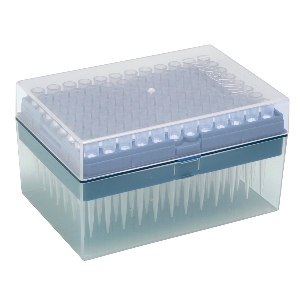 200uLフィルターチップ 滅菌済 53mm 96本×10ラック画像