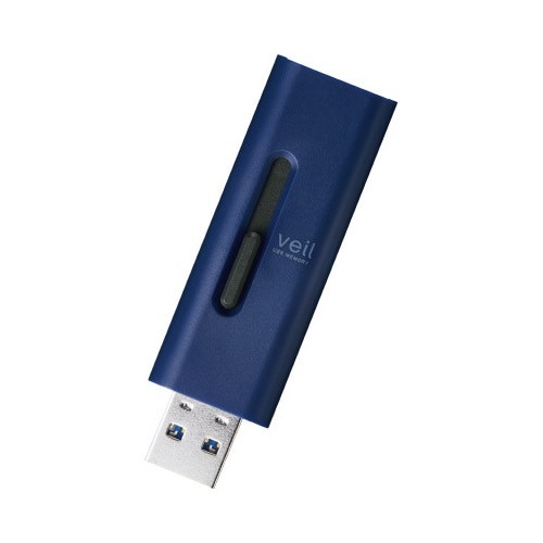 ＵＳＢメモリ　ＵＳＢ３．２　６４ＧＢ　ブルー画像