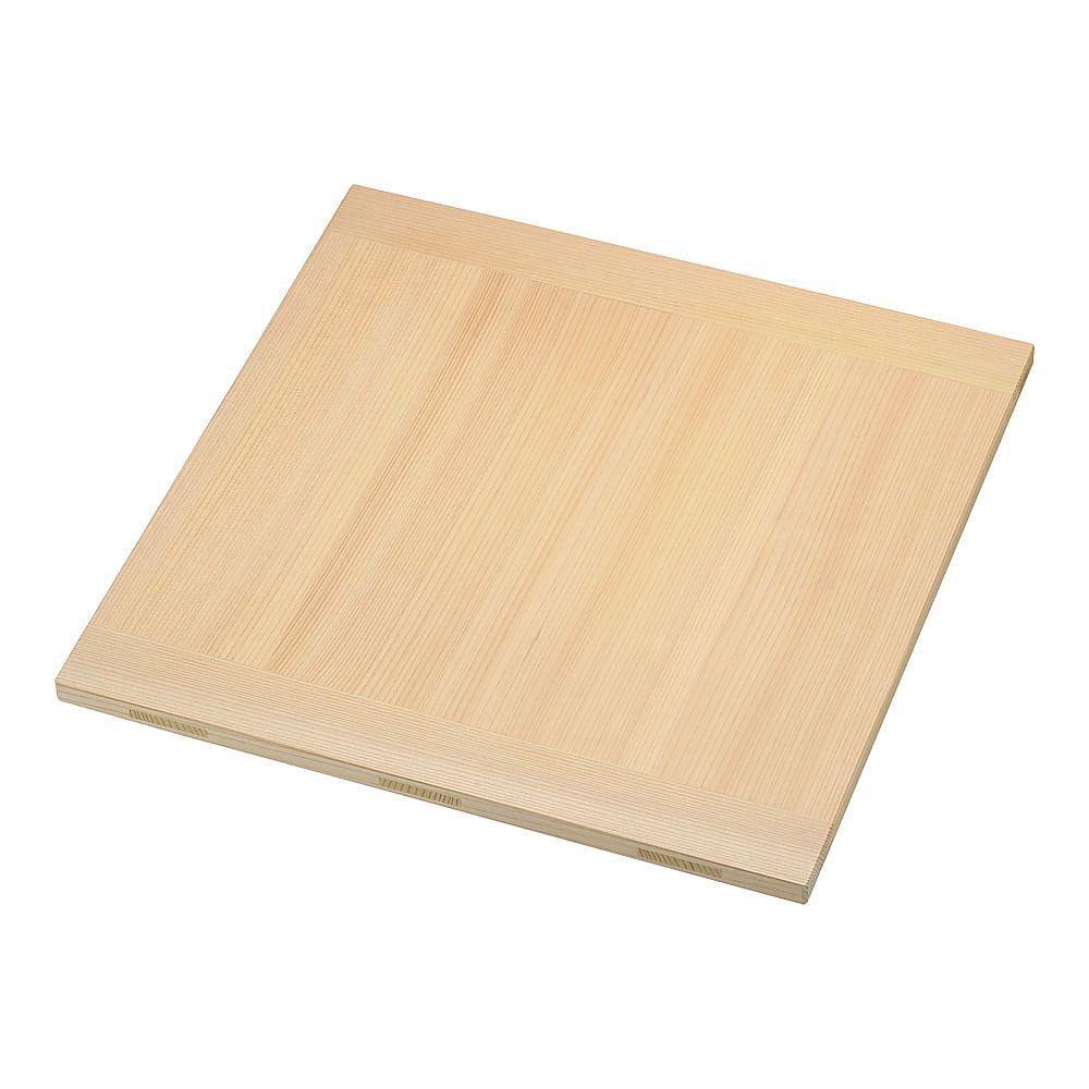 木製 角セイロ用 スリ蓋(サワラ材) 33cm用画像
