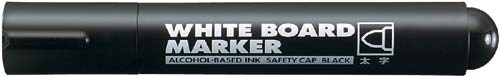 ホワイトボード用マーカー　太字丸芯　黒５本
