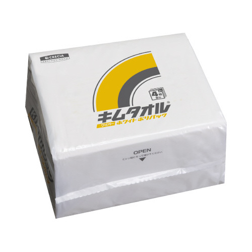 キムタオル　ホワイトポリパック　５０枚入画像