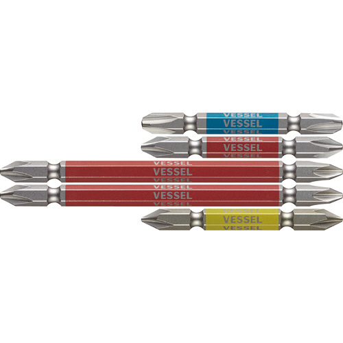 剛彩ﾋﾞｯﾄ (両頭) 5本組ｱｿｰﾄ 1ｾｯﾄ画像