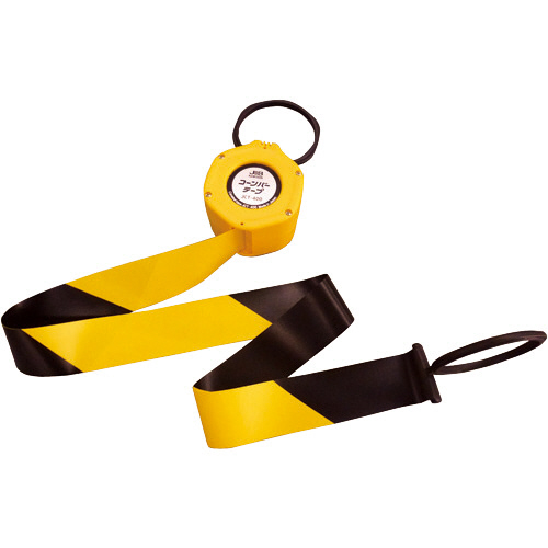 ｼﾞｮﾌﾞﾏｽﾀｰ ﾃｰﾌﾟ式保安柵 ｺｰﾝﾊﾞｰﾃｰﾌﾟ 1個画像