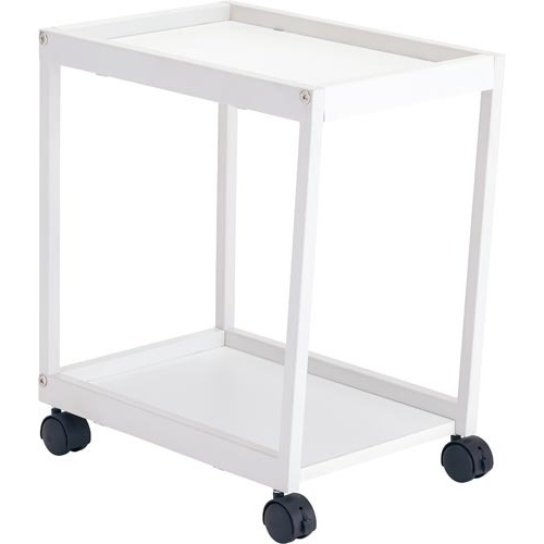 リスムフリーアドレス用ワゴン　ホワイト画像