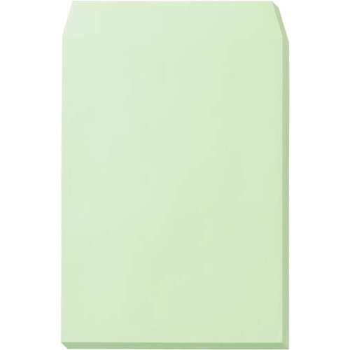 カラークラフト封筒　角２　ウグイス　１００枚入画像