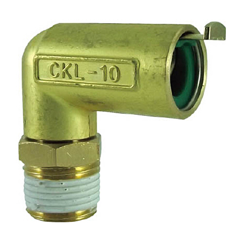 ﾀｯﾁｺﾈｸﾀｰｴﾙﾎﾞｺﾈｸﾀｰ(金属) R3/8 外径10mm 1個画像