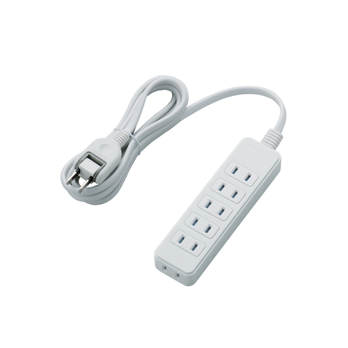 ほこり防止付きシャッタータップ　６個口　ＷＨ　２ｍ画像