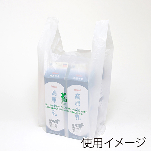 商品のお持ち帰りに！有料化が不要のレジ袋