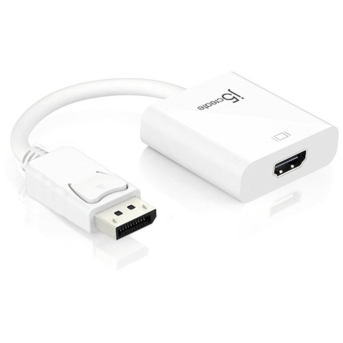 Displayport　to　HDMI　アダプター　ホワイト　1個