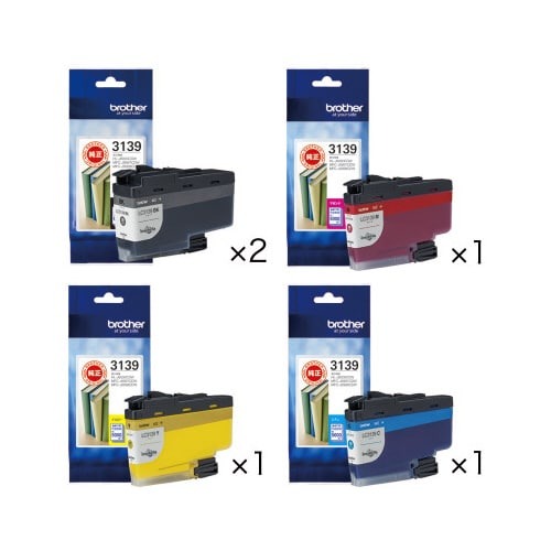 純正インク　ＬＣ３１３９黒＋ＬＣ３１３９ー４ＰＫ画像