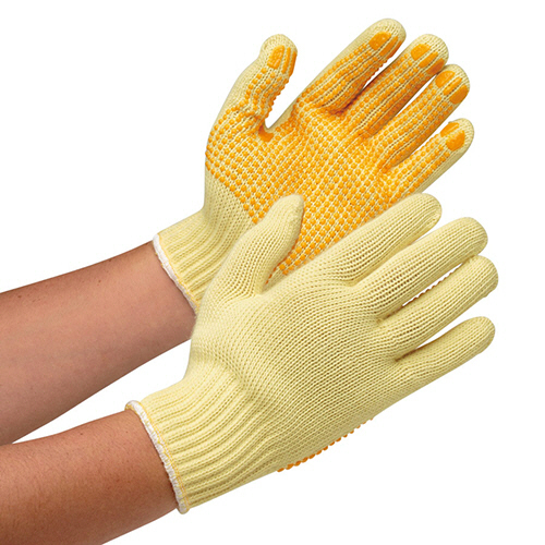 耐切創性手袋 ｹﾌﾞﾗｰ MK-100V(すべり止め付) 1双画像