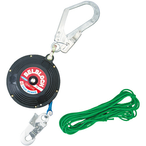 ﾂﾖﾛﾝ ﾍﾞﾙﾄ巻取式 ﾍﾞﾙﾌﾞﾛｯｸ 大径ﾌｯｸ付 8m 1台画像