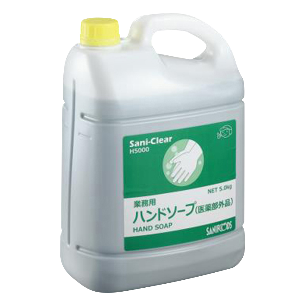 業務用薬用ハンドソープ Sani-Clear (サニクリア) 無香料 5kg 1本入画像
